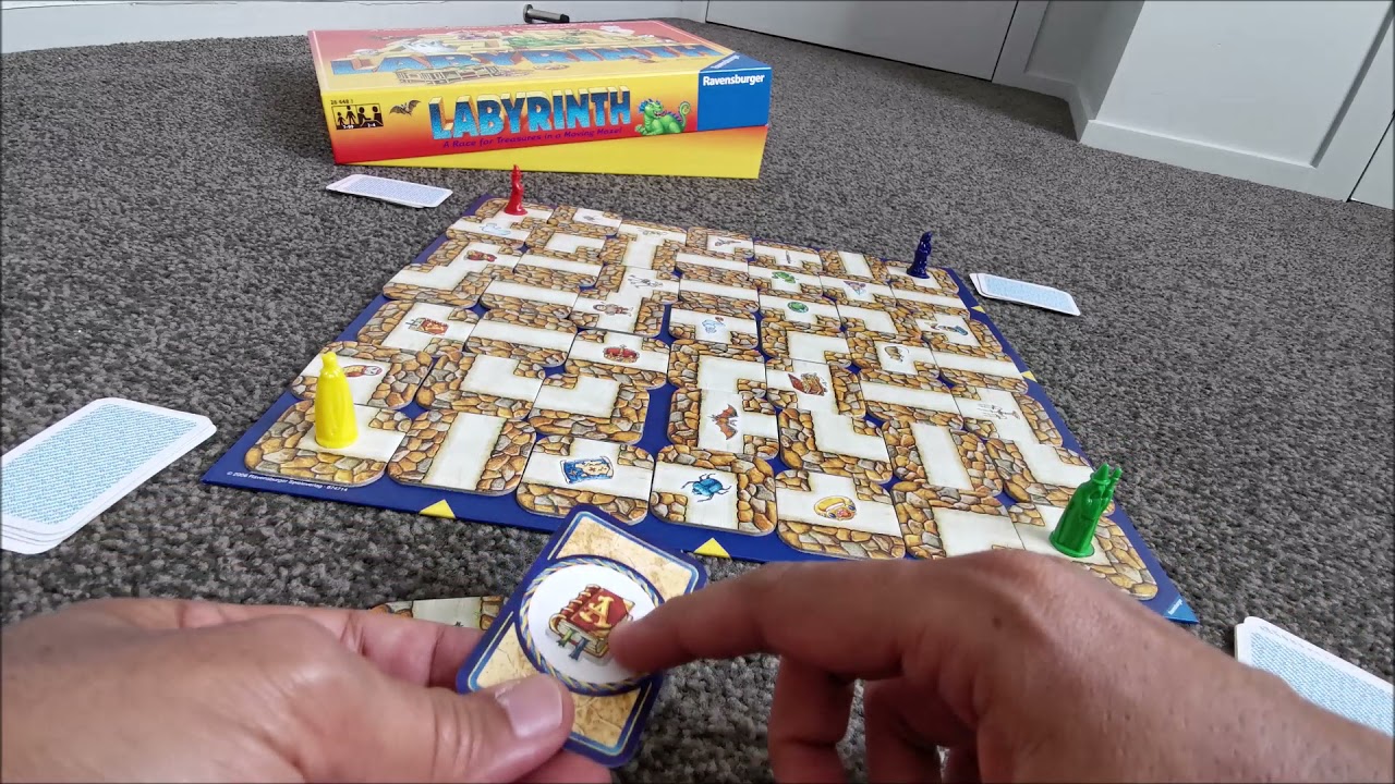 The Amazing Labyrinth Board Game Unboxing and Review