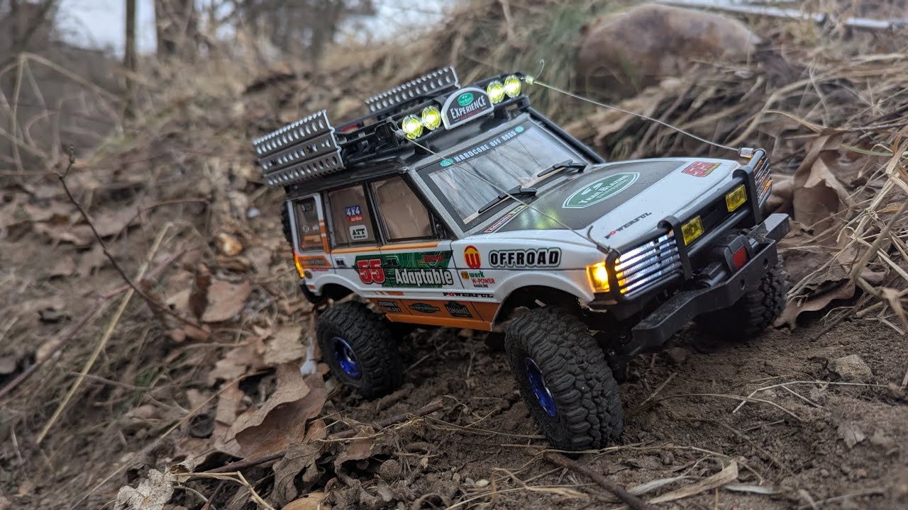Rc JXC 1/18 Landrover Discovery  Beaver canyon trail