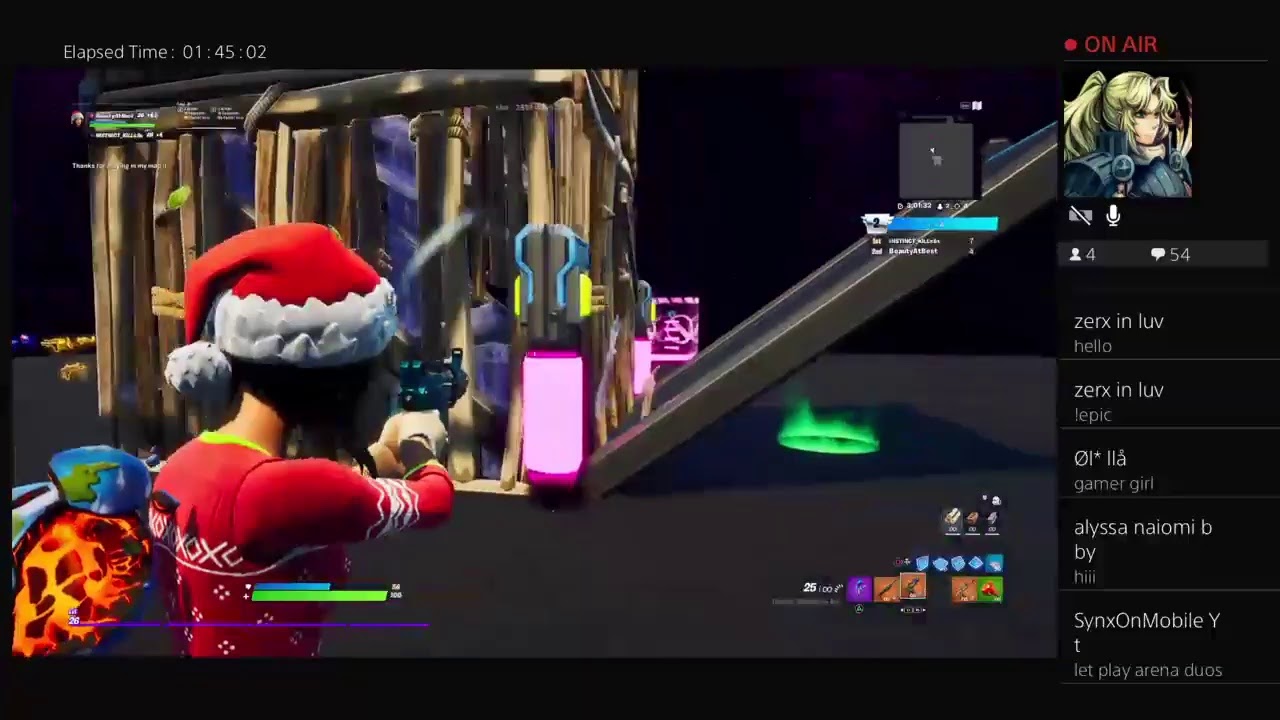 FORTNITE SEASON 5 (GAMER GIRL) Road to 2k
