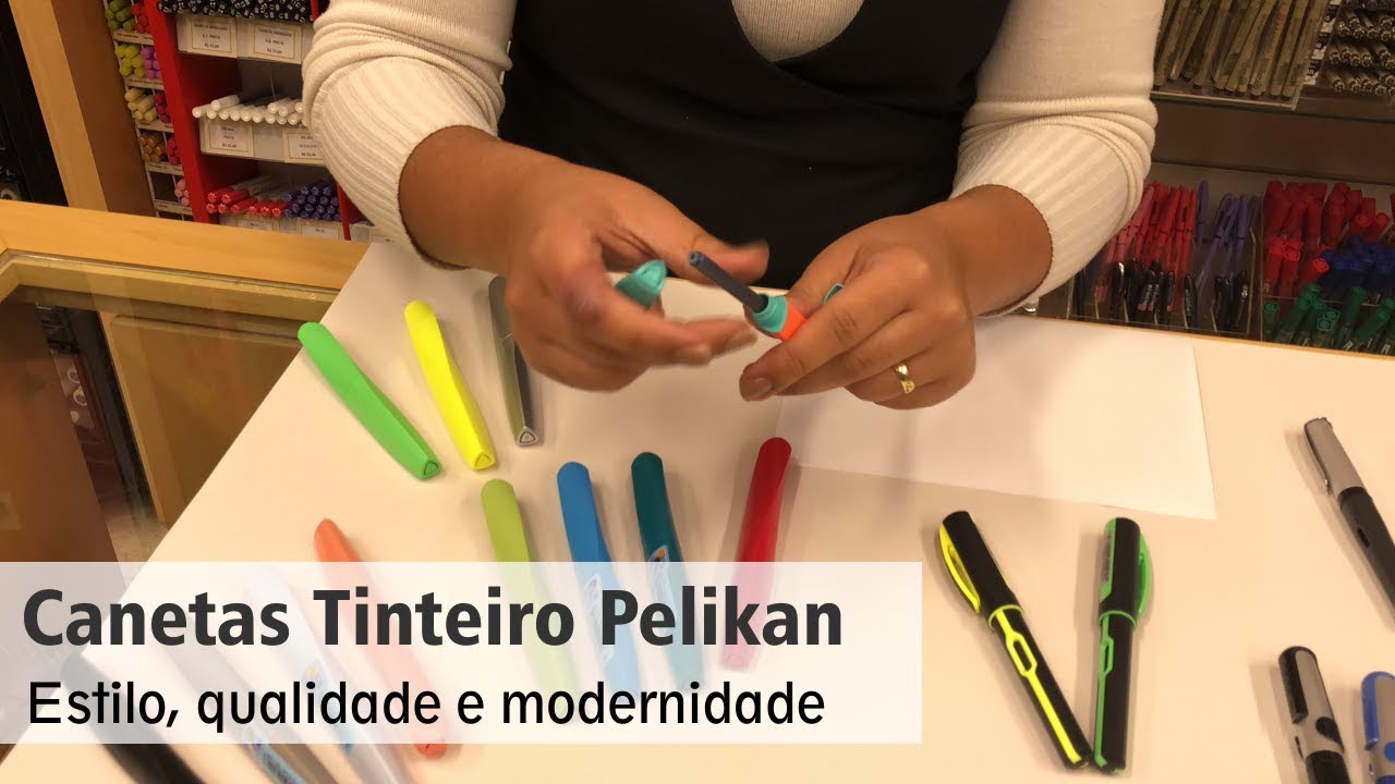 Canetas Tinteiro Pelikan - Twist, Pelikano, UP e Style