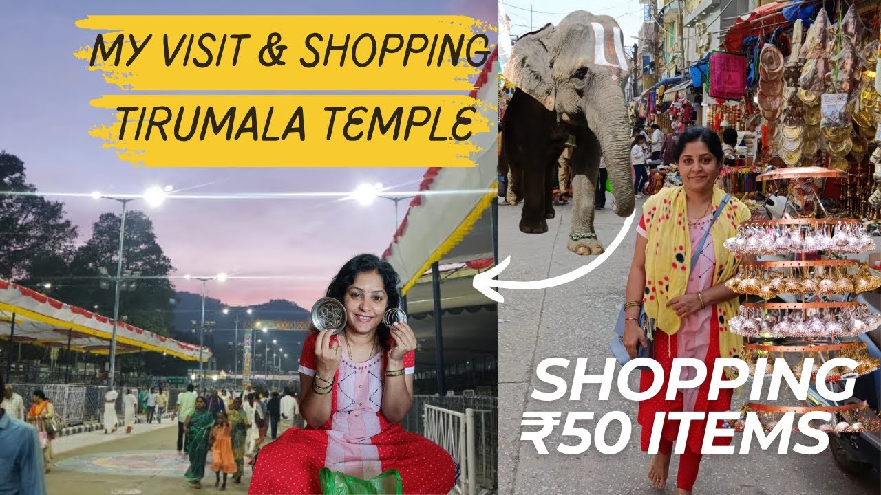 Na 50 Rupees Shopping at Tirupathi | Ammoo inni Items ah!!