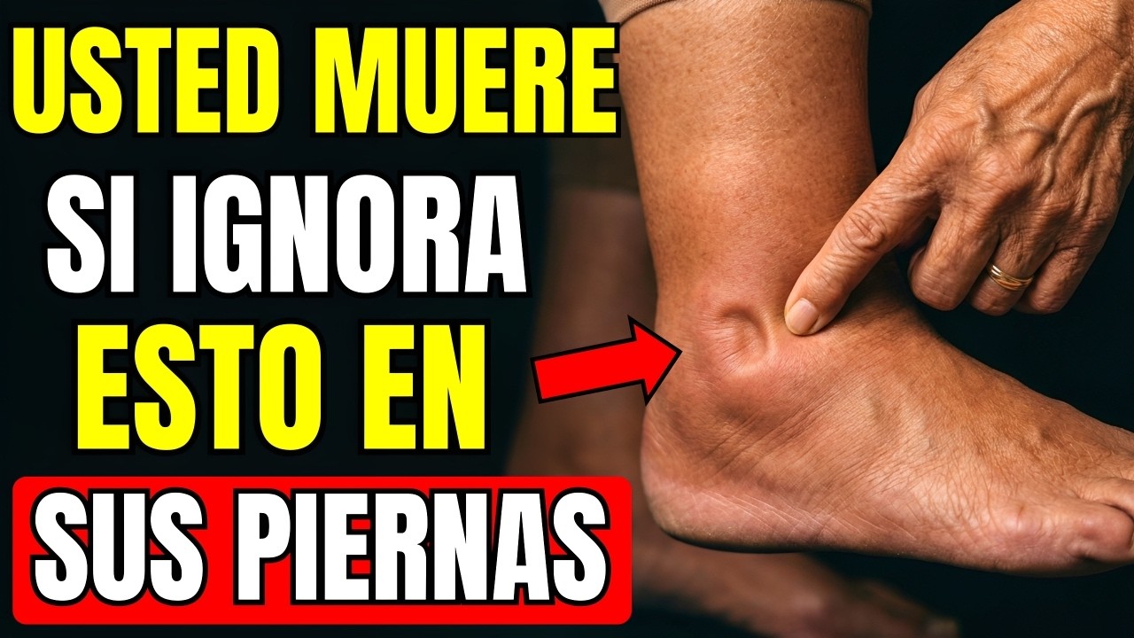 CARDIÓLOGO Advierte: Si tus PIERNAS se HINCHAN por la Tarde Significa que Tu Corazón Está en PELIGRO
