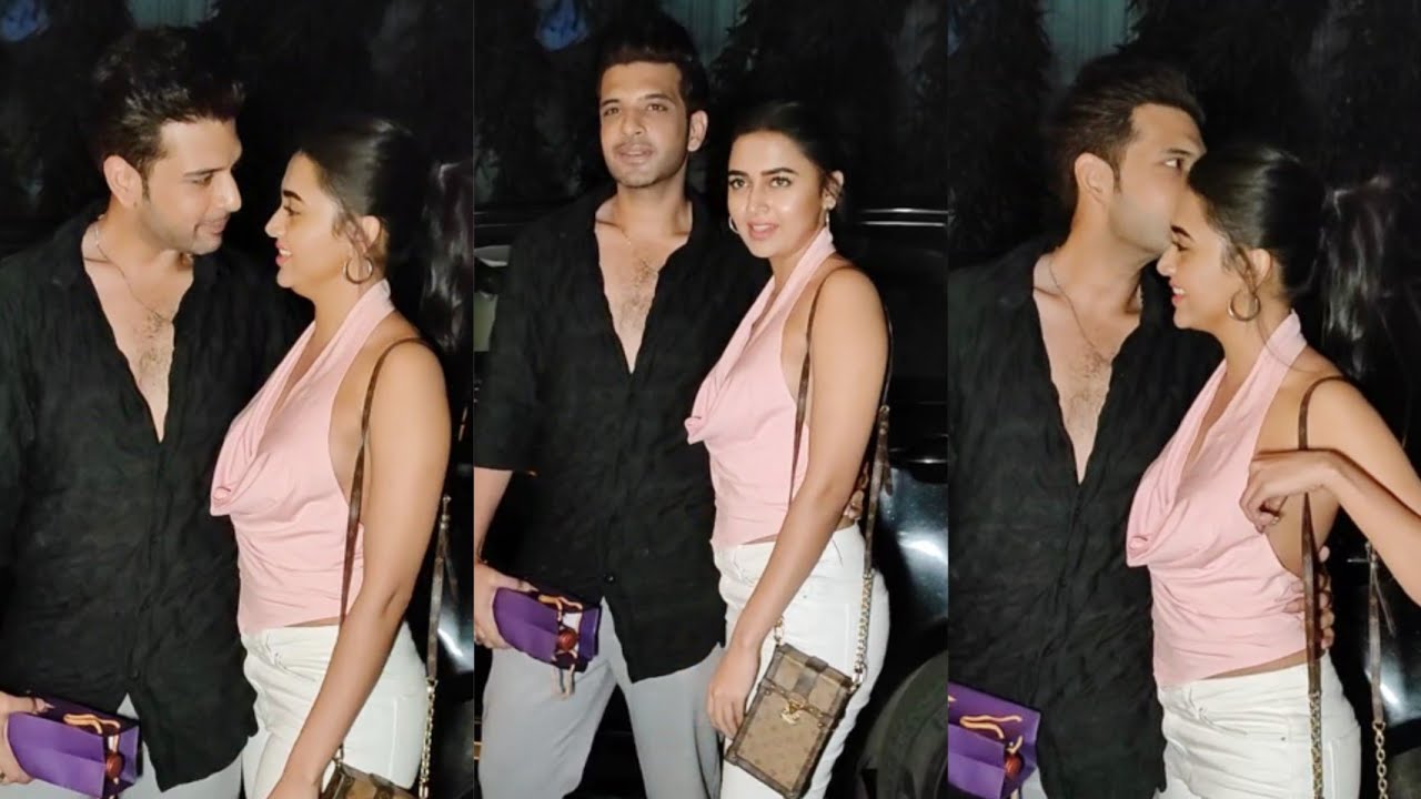 Tejasswi Prakash ऑर Karan Kundra ने लगाई vannesa के birthday party मे हाजिरी 😄🕵️🎂💃