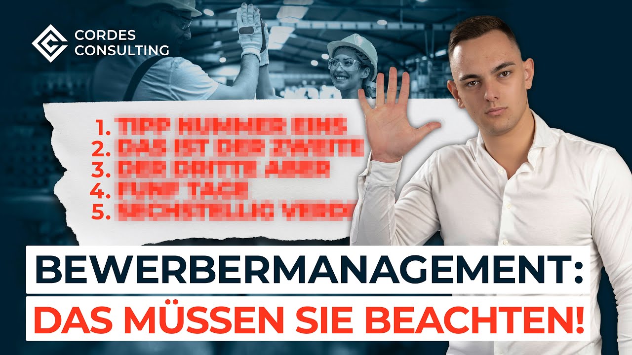 5 wichtige Prozesse im Bewerbermanagement (Für Handwerks- & Industrieunternehmen)