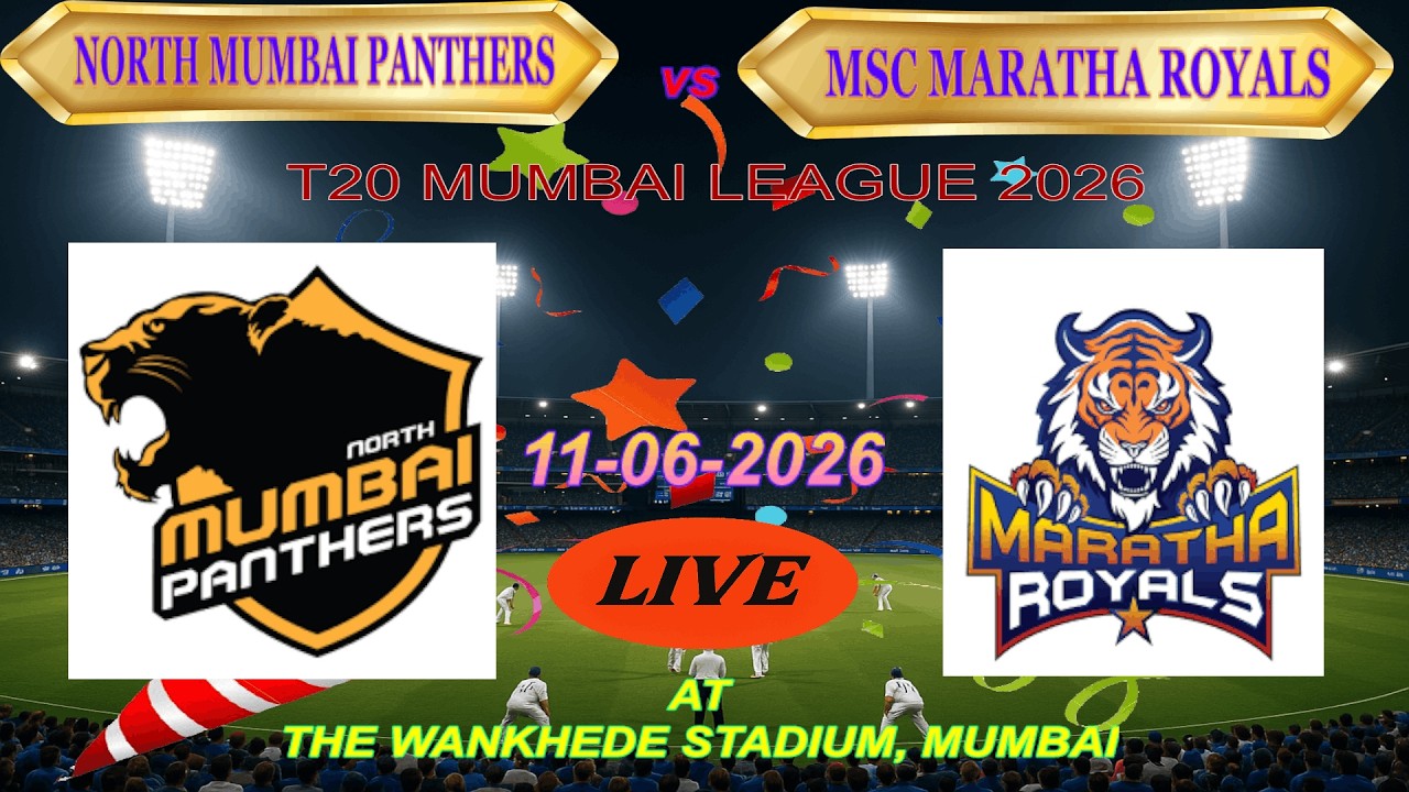 North Mumbai Panthers vs MSC Maratha Royals Semi Final #northmumbaipanthers #maratharoyals #cricket