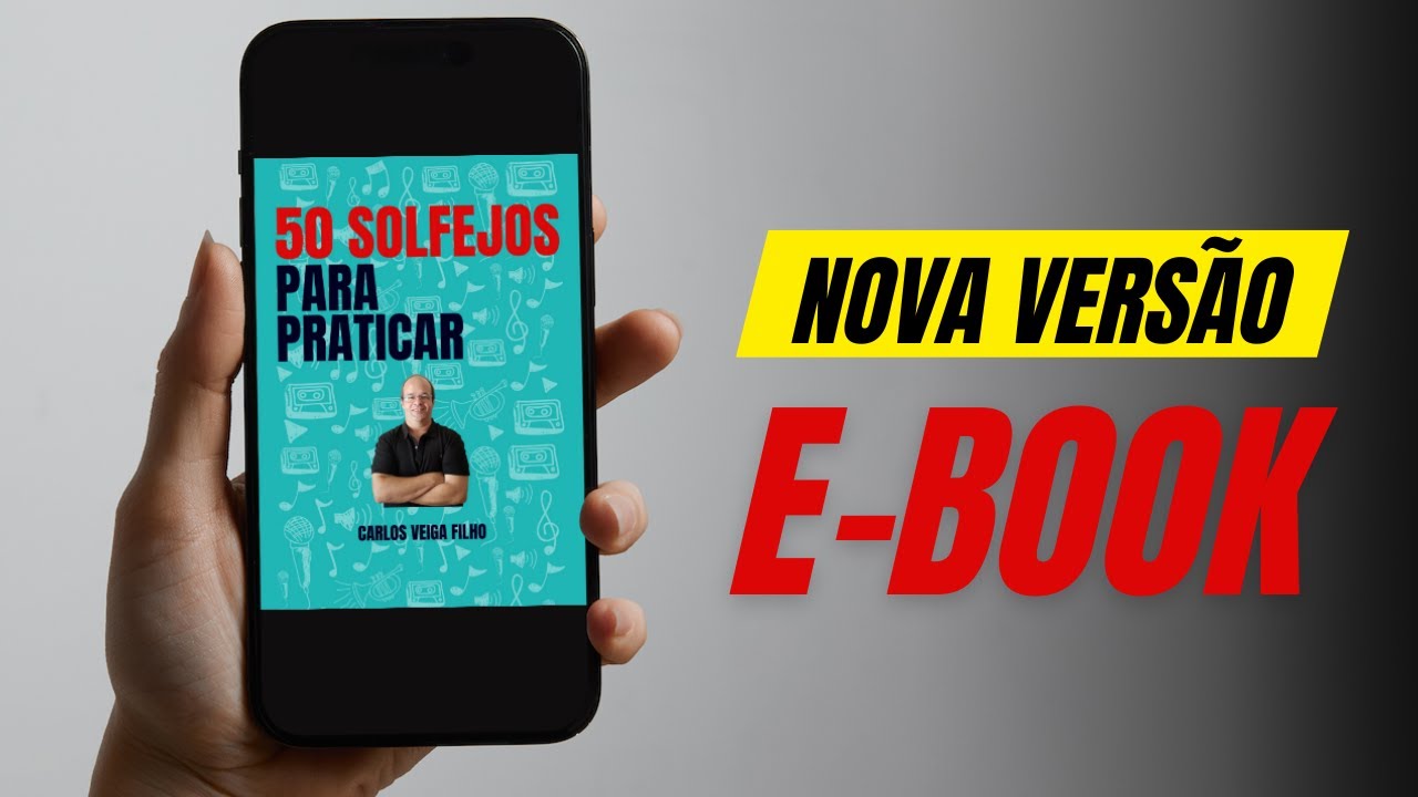 Solfejo 50 para praticar - Nova versão do e-book