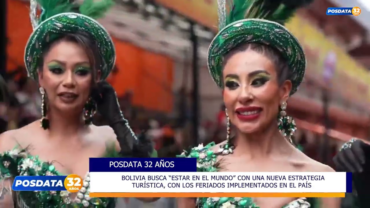 LA MINISTRA DE TURISMO DESTACA LA PROMOCIÓN DE LA CULTURA BOLIVIANA Y LA GASTRONOMÍA EN POSDATA.📌📌📌📌