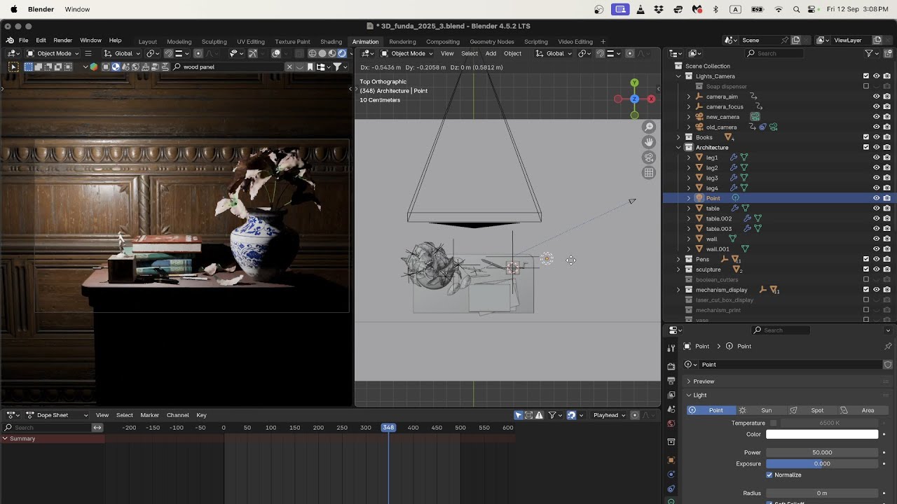 'Shelf' Blender Beginner's Course Tutorial 8: Lighting and Rendering