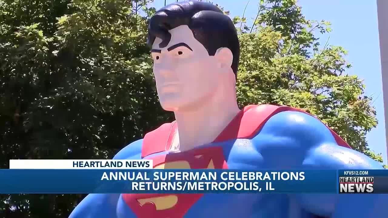 Annual Superman celebrations return in Metropolis, Illinois