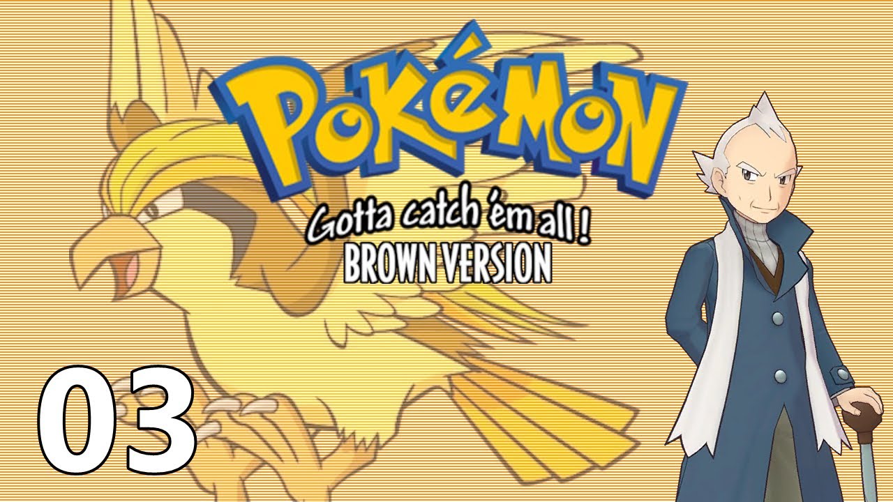 POKÉMON BROWN GAMEPLAY - EPISODE 3 - On The Road to Game Design