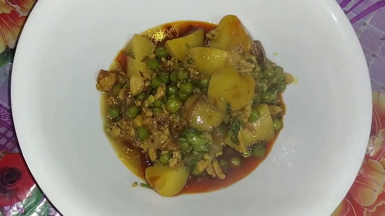  Keema Matar Aloo Recipe Ramzan Special💫🌙✨ Keema Aloo Matar Kaise Banaye @Salma.Khan786 #keemamatar 