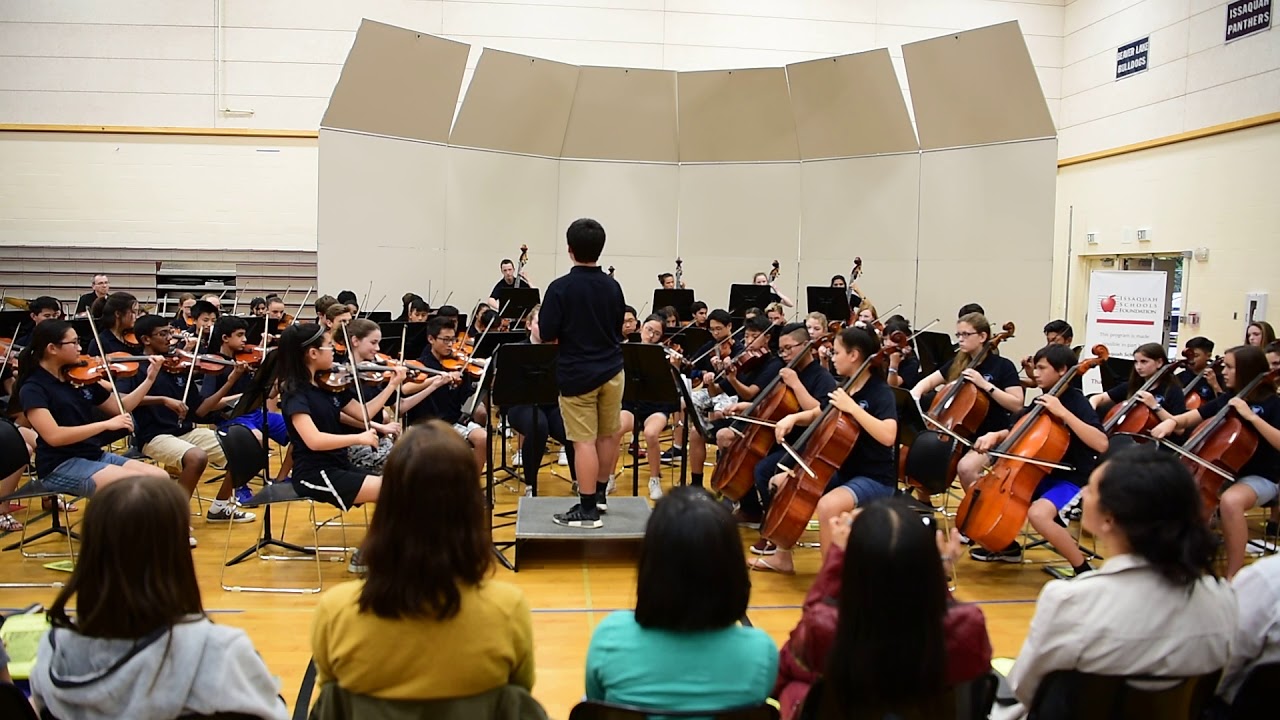 CLOCKS by Robert Longfield - Pacific Cascade Middle School Advanced Orchestra - Coldplay