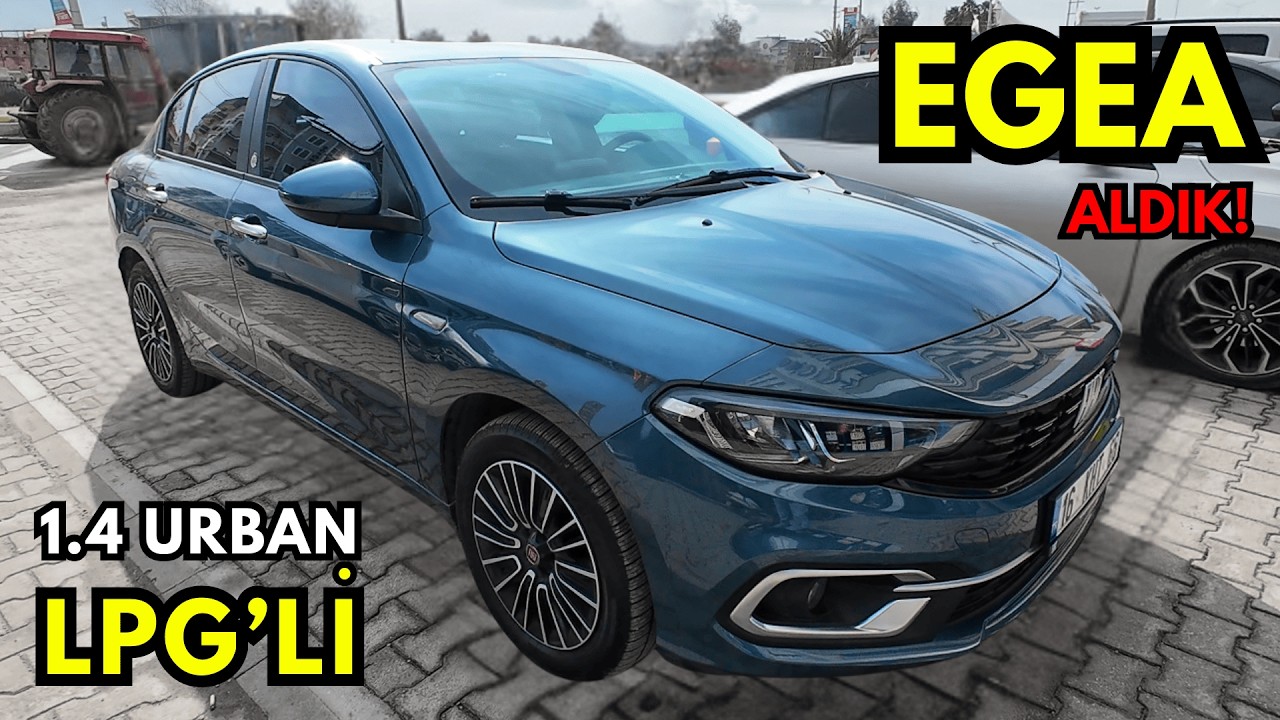 FİAT EGEA ALMAYA MUĞLA’YA GİTTİK | ALINIR MI? | 1.4 URBAN SEDAN YORUM | UZUN YOL VLOG | 4K