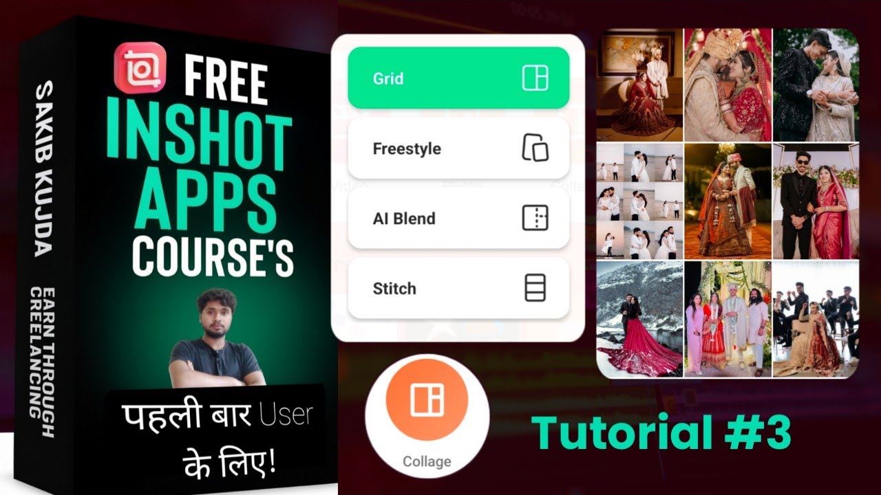Inshot App से College फोटो कैसे बनाए | DAY 3 | inshot video tutorial full course | Nyatech