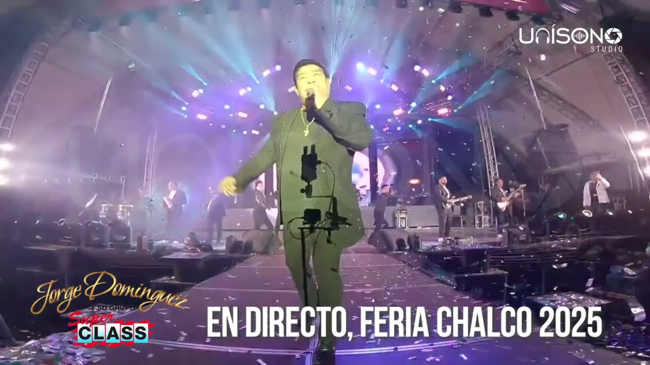 🎹 Jorge Domínguez & Grupo Súper Class en Vivo | Feria Chalco 2025 – Domingo 20 de Julio 🎉🔥