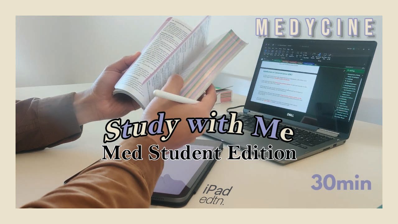 Study with Me | Medical Student | Pomodoro Session | lofi music instrumental | OneNote | Ep.11