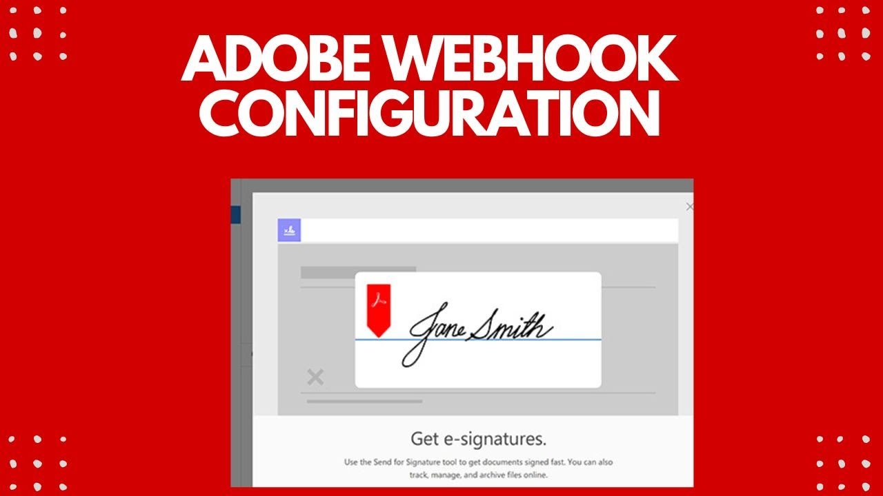 Adobe Webhook Configuration | ServiceNow