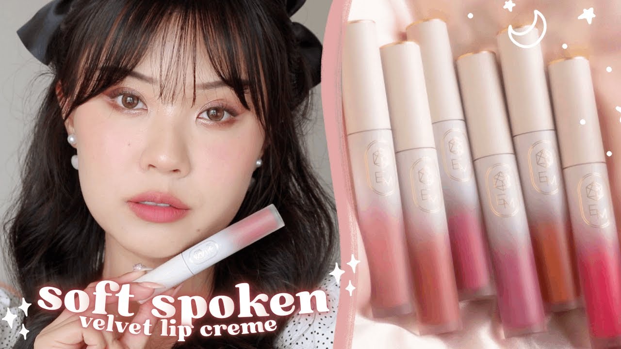 EM COSMETICS SOFT SPOKEN LIP CREME ✧  lip swatches, review + comparisons!