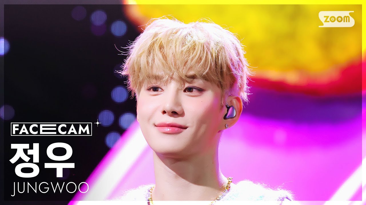 [페이스캠4K] 정우 'SUGAR' (JUNGWOO FaceCam) @SBS Inkigayo 251130