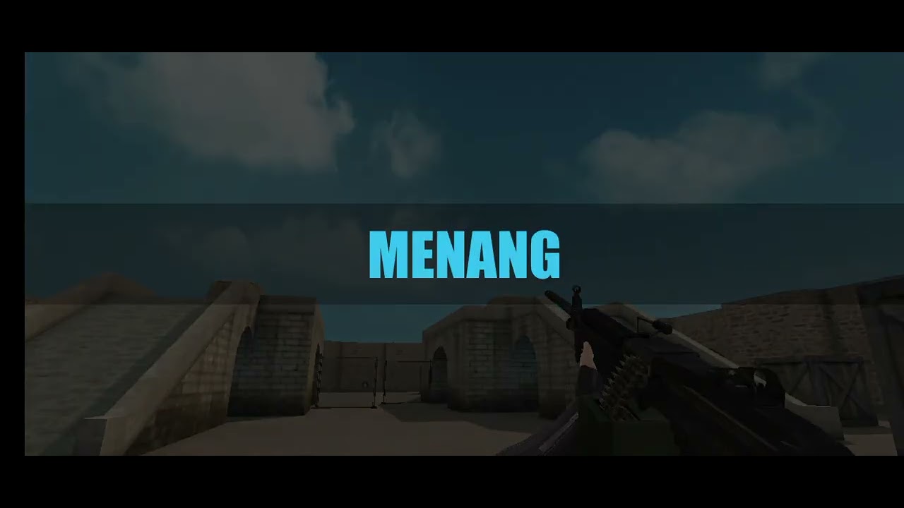 Perang eliminasi + perang sniper perlengkapan penuh | Counter strike gun commando