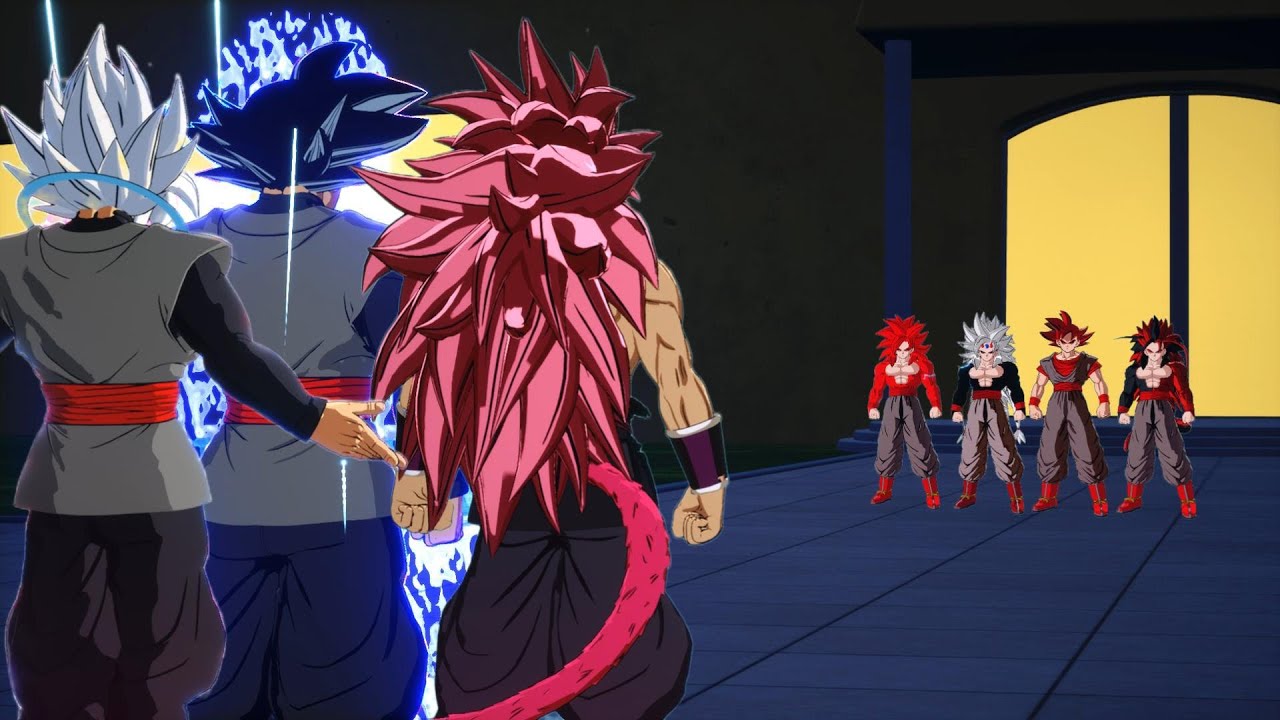 Black Goku Form Vs Evil Goku Form! Dragon Ball Sparking Zero