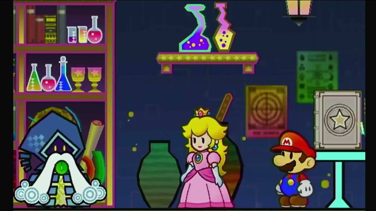 Super Paper Mario Part 11 (Flipside, 2nd Heart Pillar): Heroine's Peachy Decision