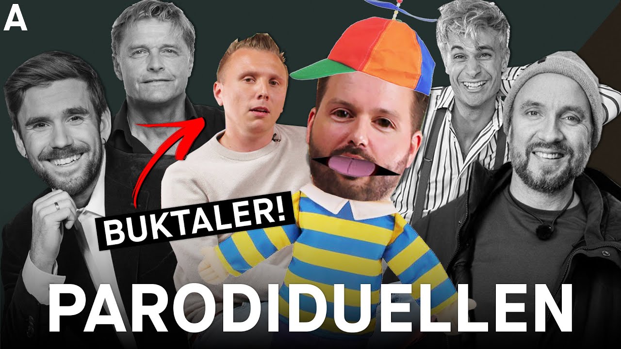 VICTOR SOTBERG, BERNT HULSKER OG STIAN BLIPP | Parodiduellen med Hasse Hope & Erik Mogeno