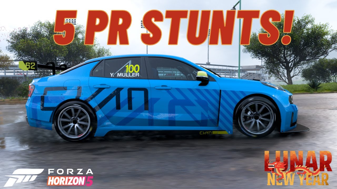 PR STUNT SPEEDRUN - Lunar New Year - Autumn - Forza Horizon 5