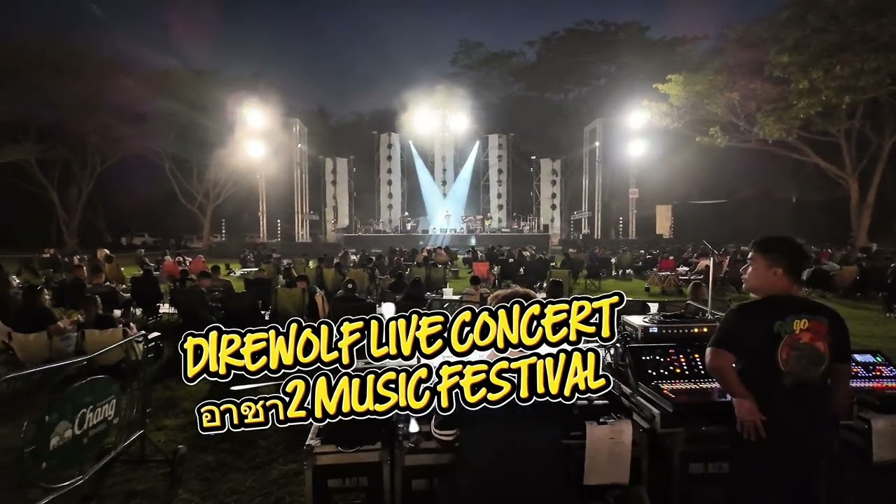 DIREWOLF LIVE CONCERT อาชา2MUSICFESTIVAL 📍อาชาธาราแคมป์