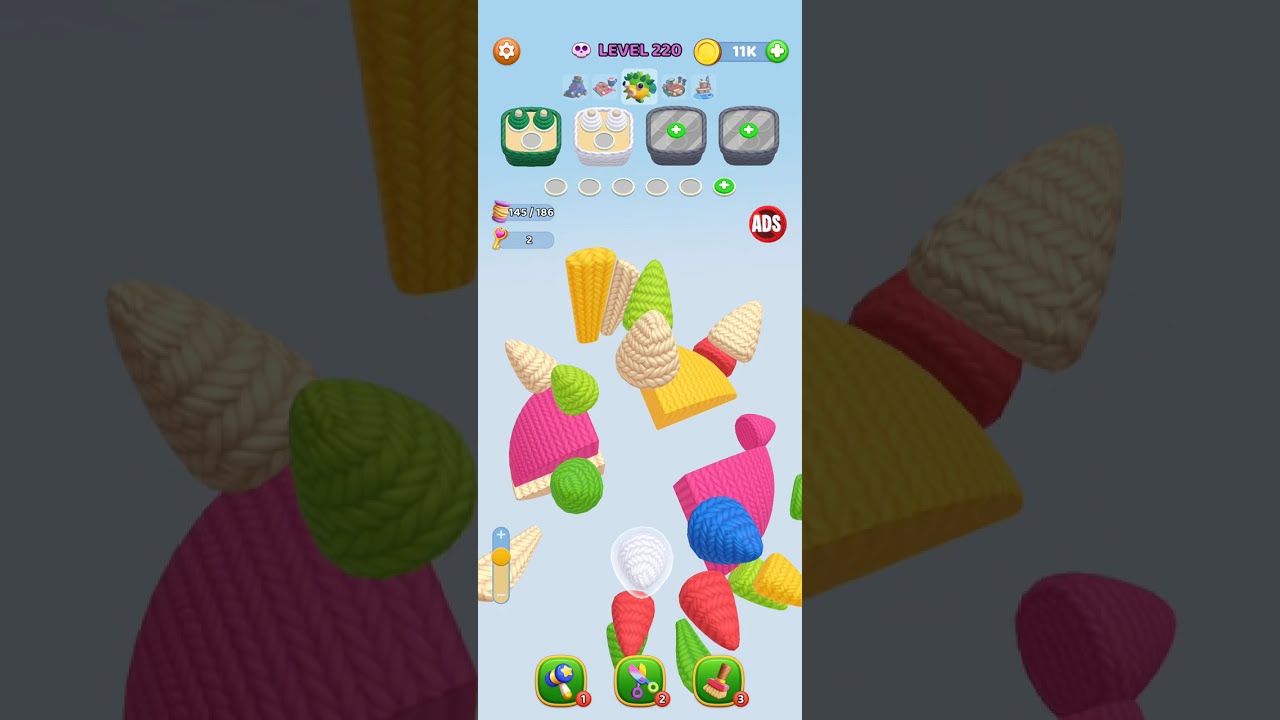 Yarn fever level 220