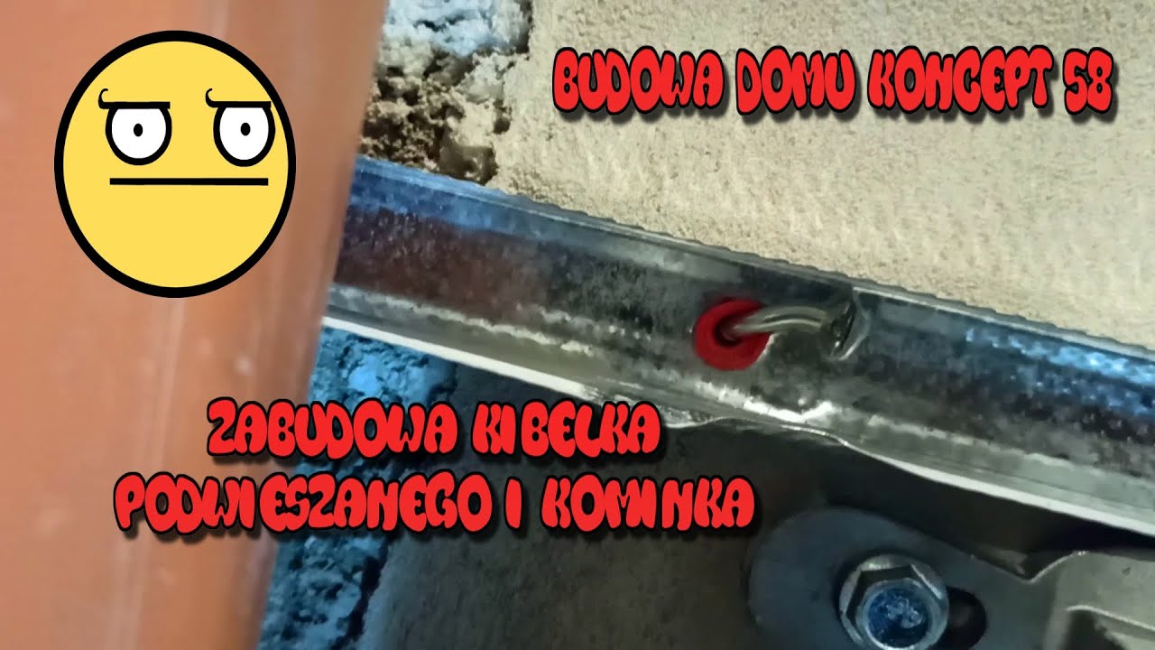 Zabudowa Kibelka Podwieszanego i Kominka Budowa Domu Koncept 58