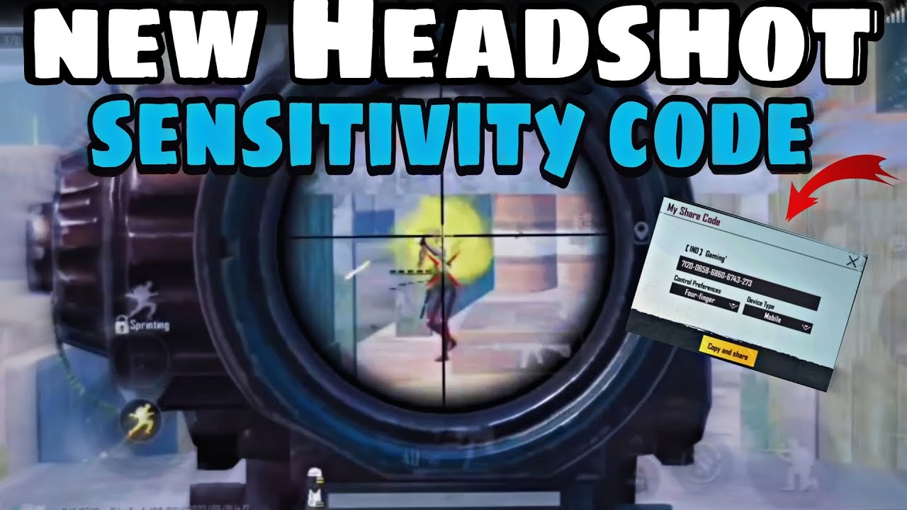 Finally New Headshot sensitivity code.                           @JONATHANGAMINGYT