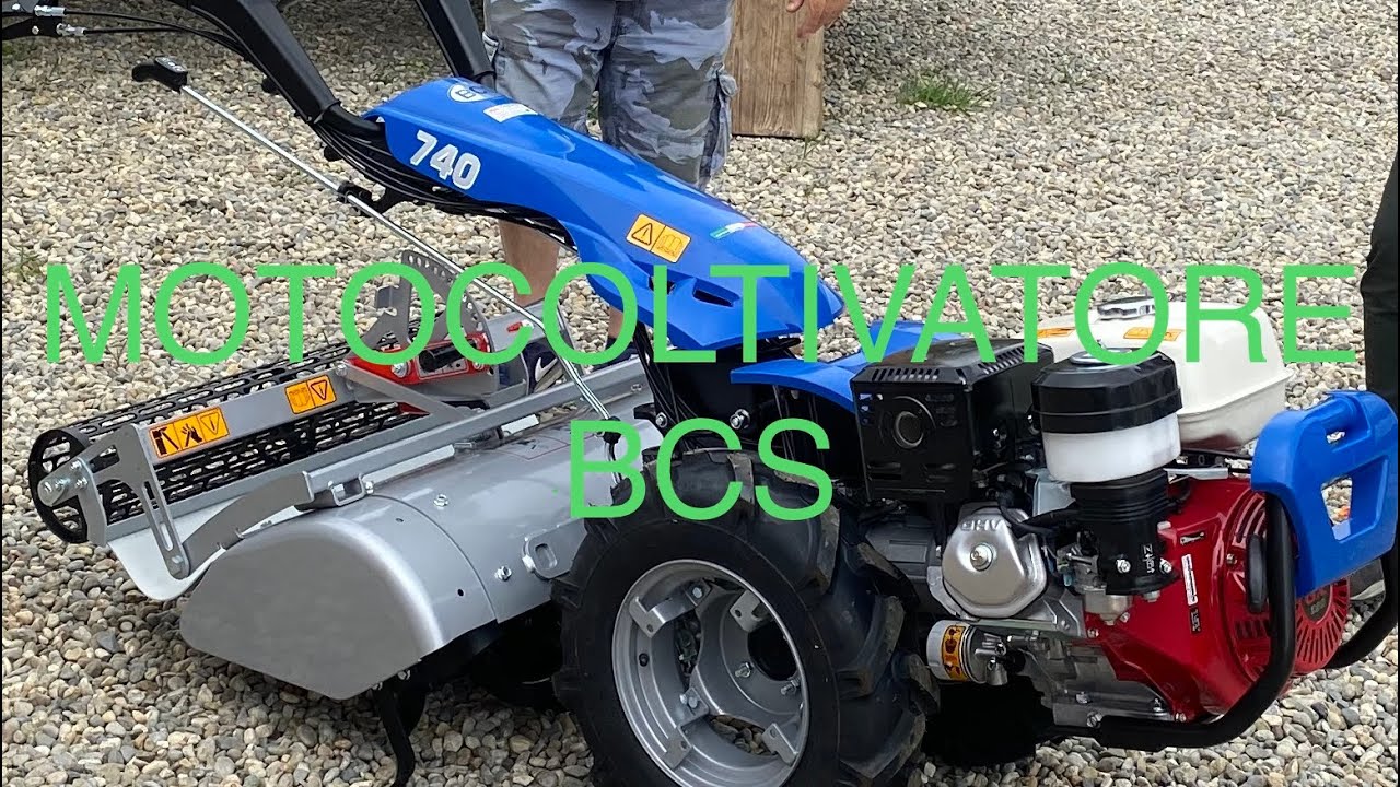 É ARRIVATO IL NUOVO MOTOCOLTIVATORE BCS