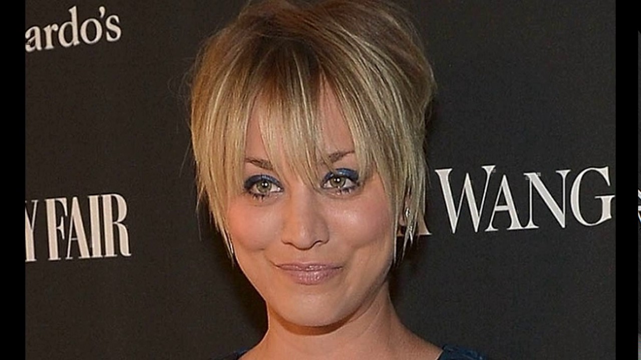 Kaley cuoco sweeting short hair