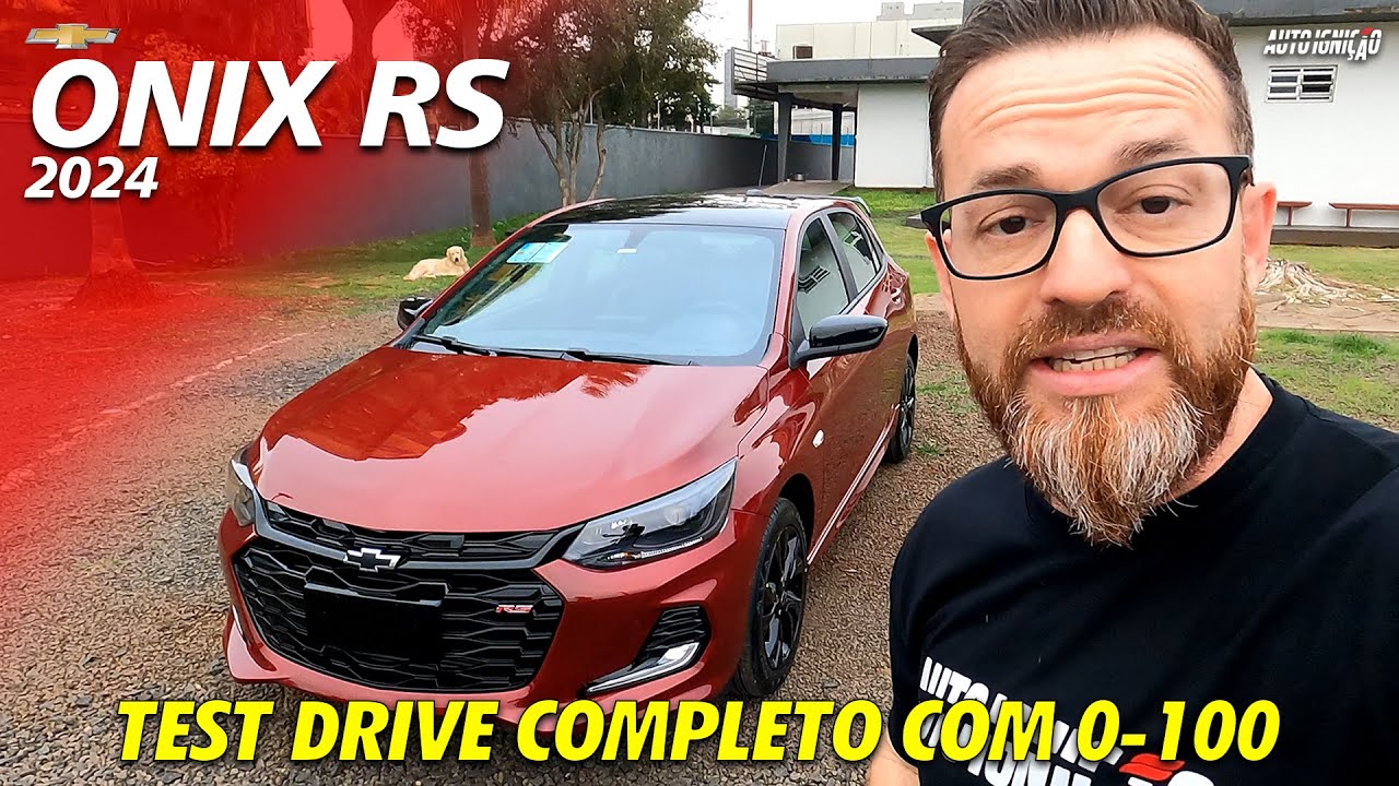 ONIX RS 2024   Test Drive Completo Com 0 100!