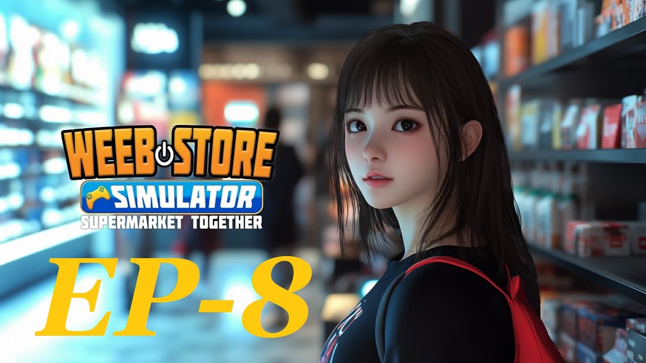 Weeb Store Simulator Supermarket Together 2025 PS5 🎮 EP-8