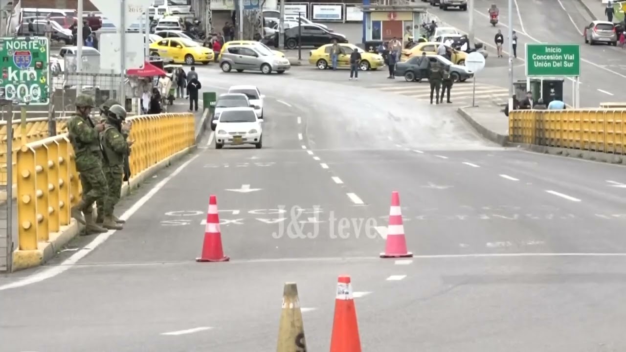 Productos represados en la zona de aforo