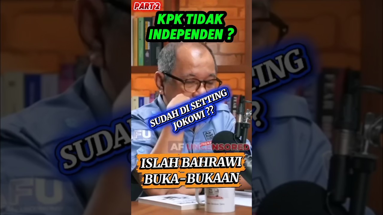 SKANDAL QUOTA HAJI. DIGIGIT KPK,YAQUT BUKA PERAN JOKOWI