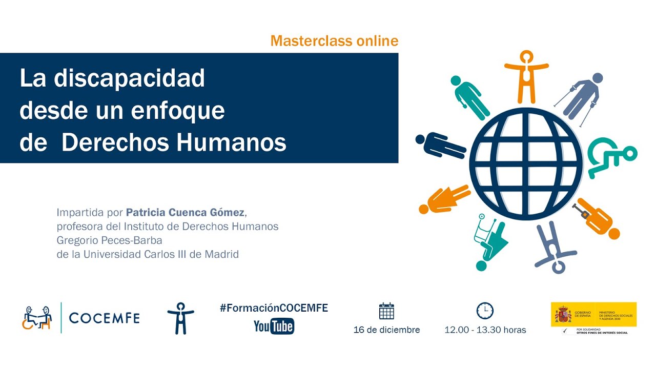 Masterclass 'La discapacidad desde un enfoque de derechos humanos'