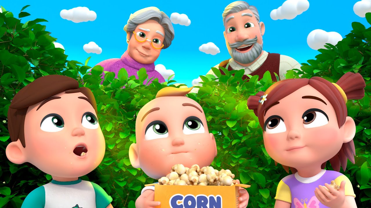 Johny Johny Yes Papa! | Candy Day at Grandpa and Grandma's | Almama Kids Songs & Nursery Rhymes