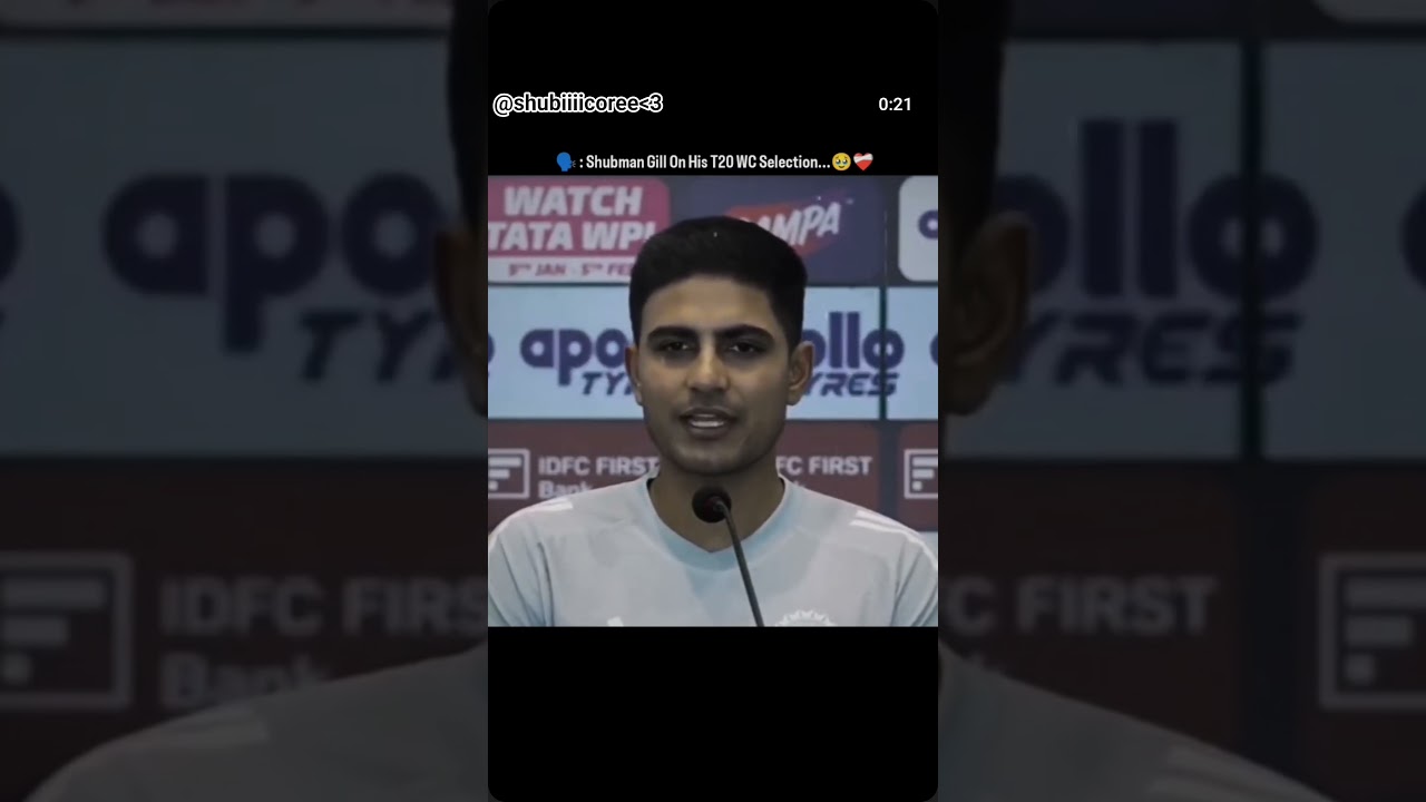 Shubman Interview 🥀💔💔😭😭 