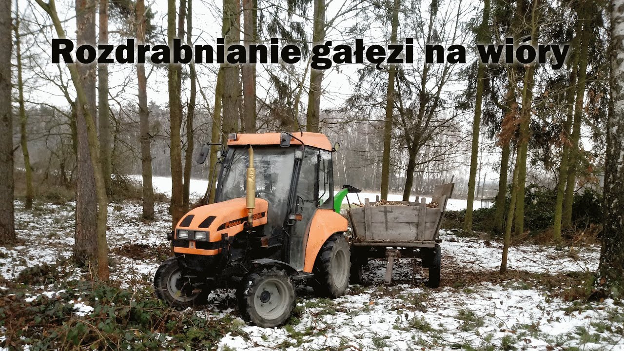 Akcja rębak, czyli rozdrabnianie gałęzi na wióry! 🔥 Ursus C-360 i Pronar 320A + XT62 ZIKO w akcji!