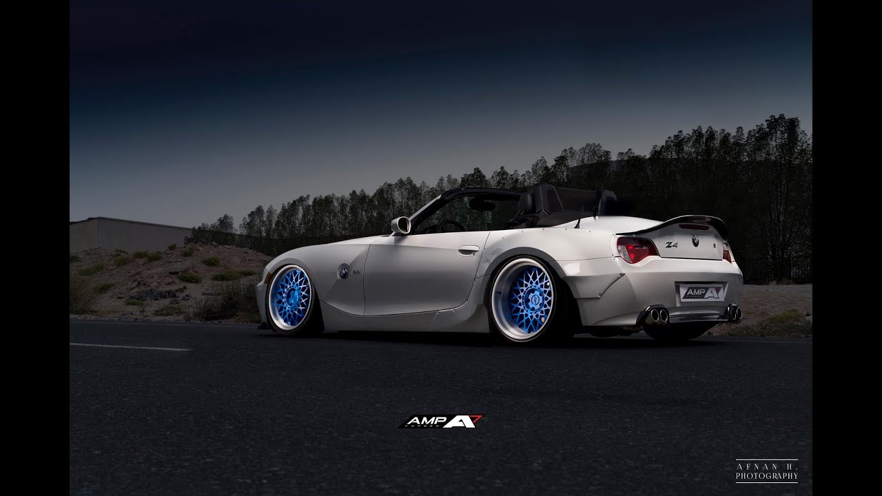 BMW Z4 WideBody on AMP-R30 Retro Series Forged Wheels - SimonMotorSport - Folge 176