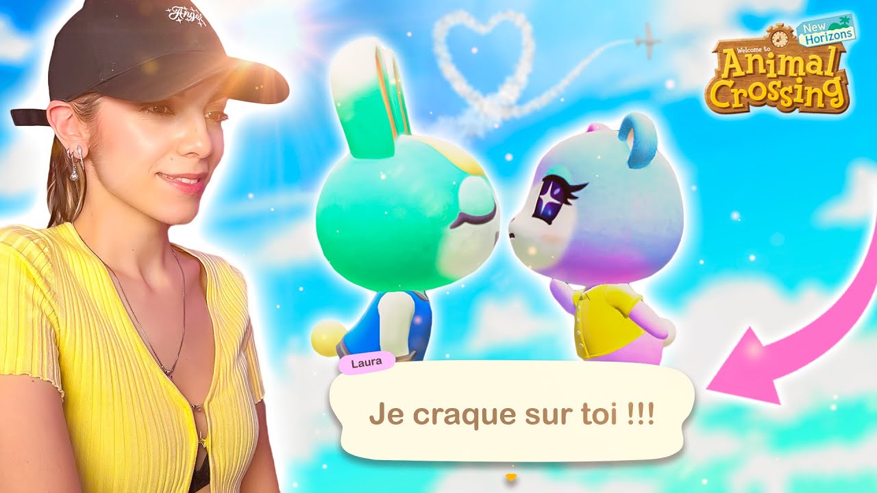 ELLE VEUT VIVRE CHEZ LUI ! ANIMAL CROSSING #acnh