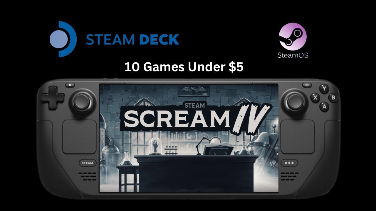 Steam Scream IV Sale - 10 Horror Games Under $5 on the Steam Deck