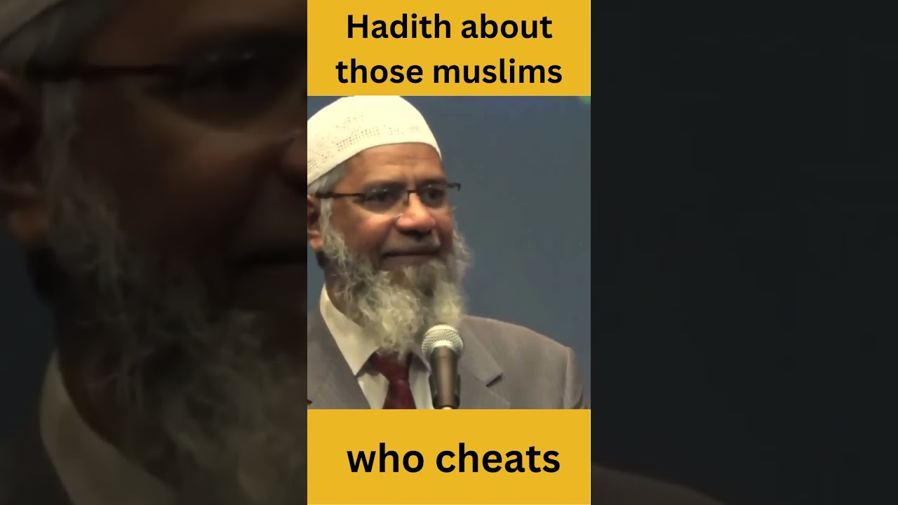 What does Islam say about cheating | #shorts #youtubeshorts #drzakirnaik