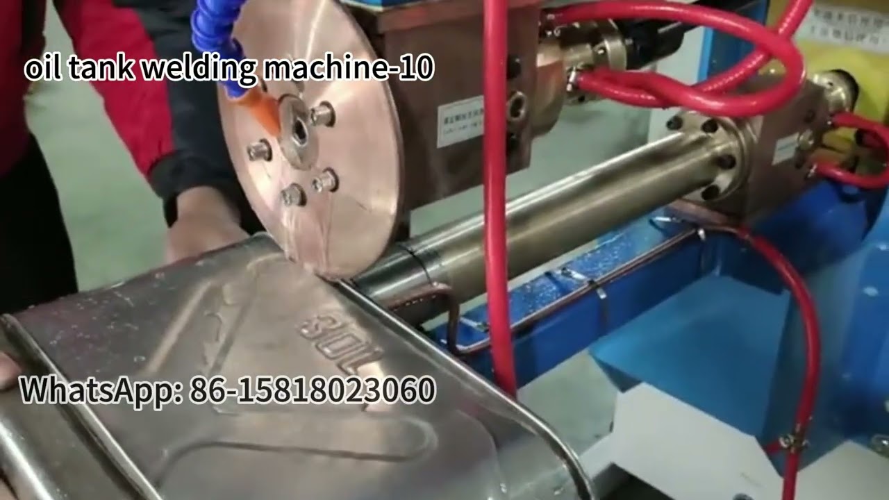 oil tank welding machine 10