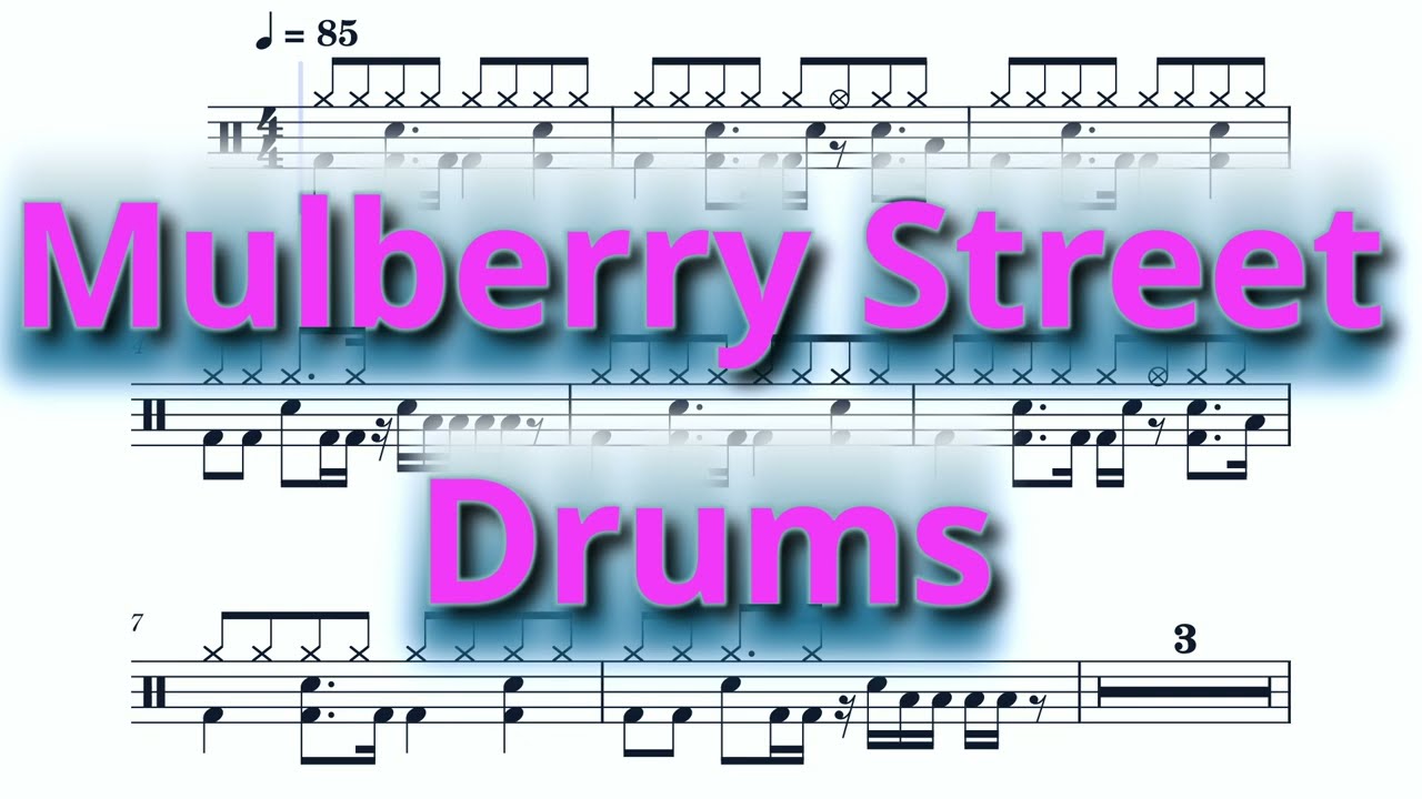 Mulberry Street - Twenty One Pilots - Drums Sheet Music