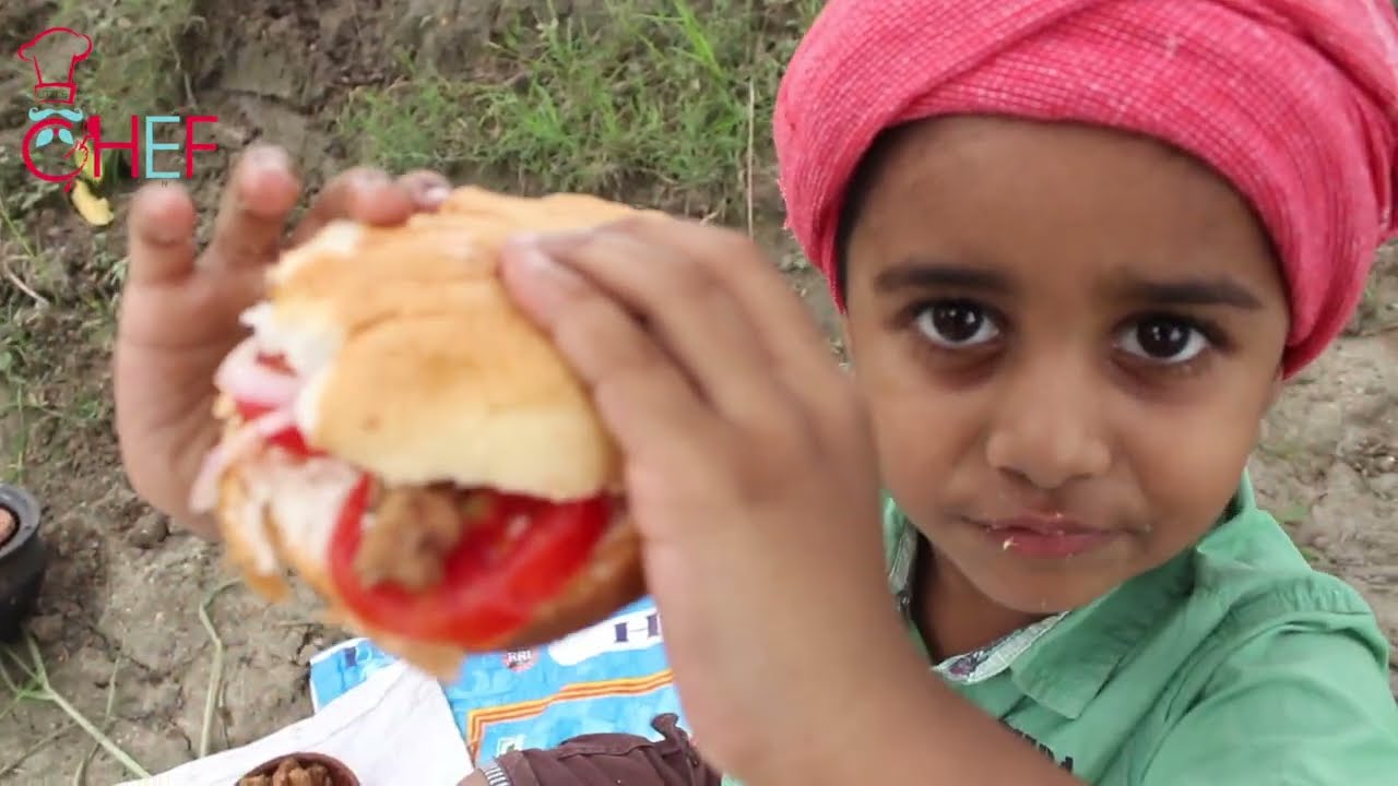 Little chef Minnu special Chicken Burger #chickenburger
