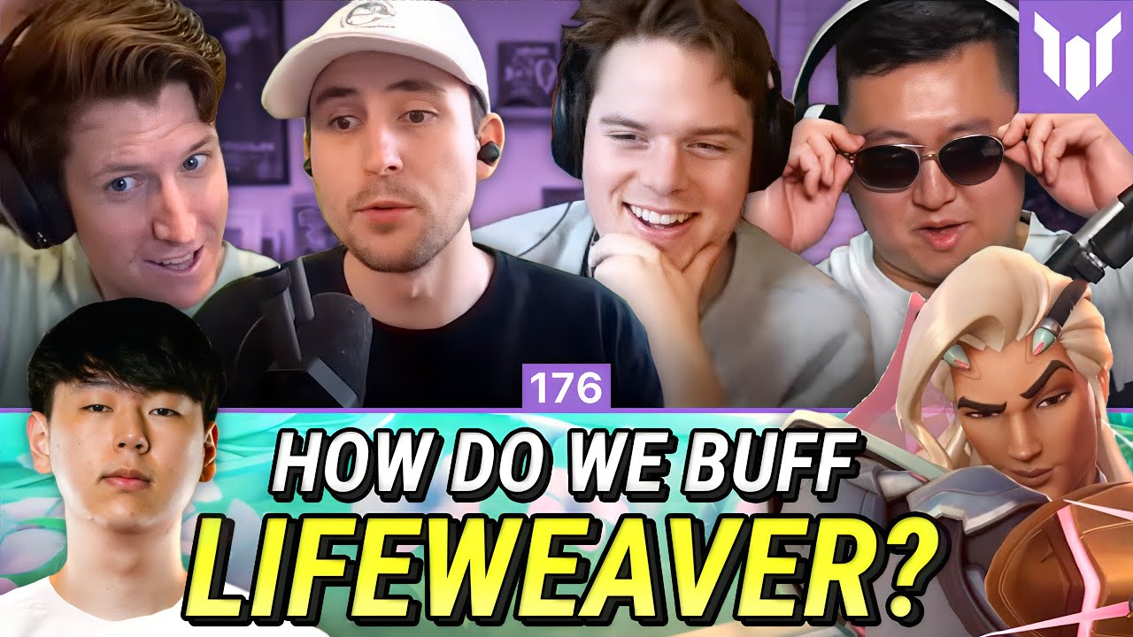 LIFEWEAVER WORST HERO EVER? — Plat Chat OVERWATCH 176